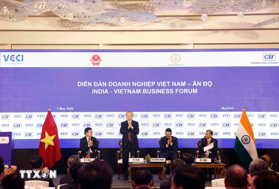 Tổng Bí thư, Chủ tịch nước Tô Lâm dự Diễn đàn doanh nghiệp Việt Nam - Ấn Độ