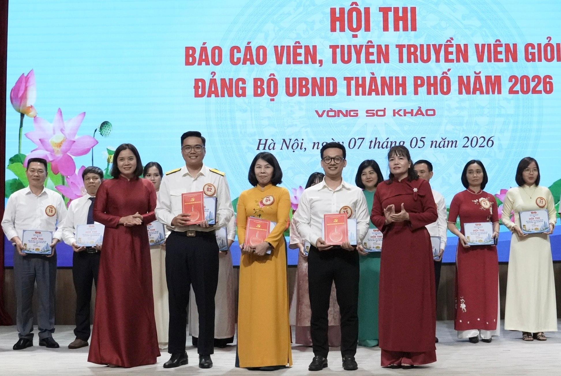 Đảng bộ NHNN Khu vực 1 giành giải Nhất vòng sơ khảo Hội thi Báo cáo viên, tuyên truyền viên giỏi năm 2026 222.jpg