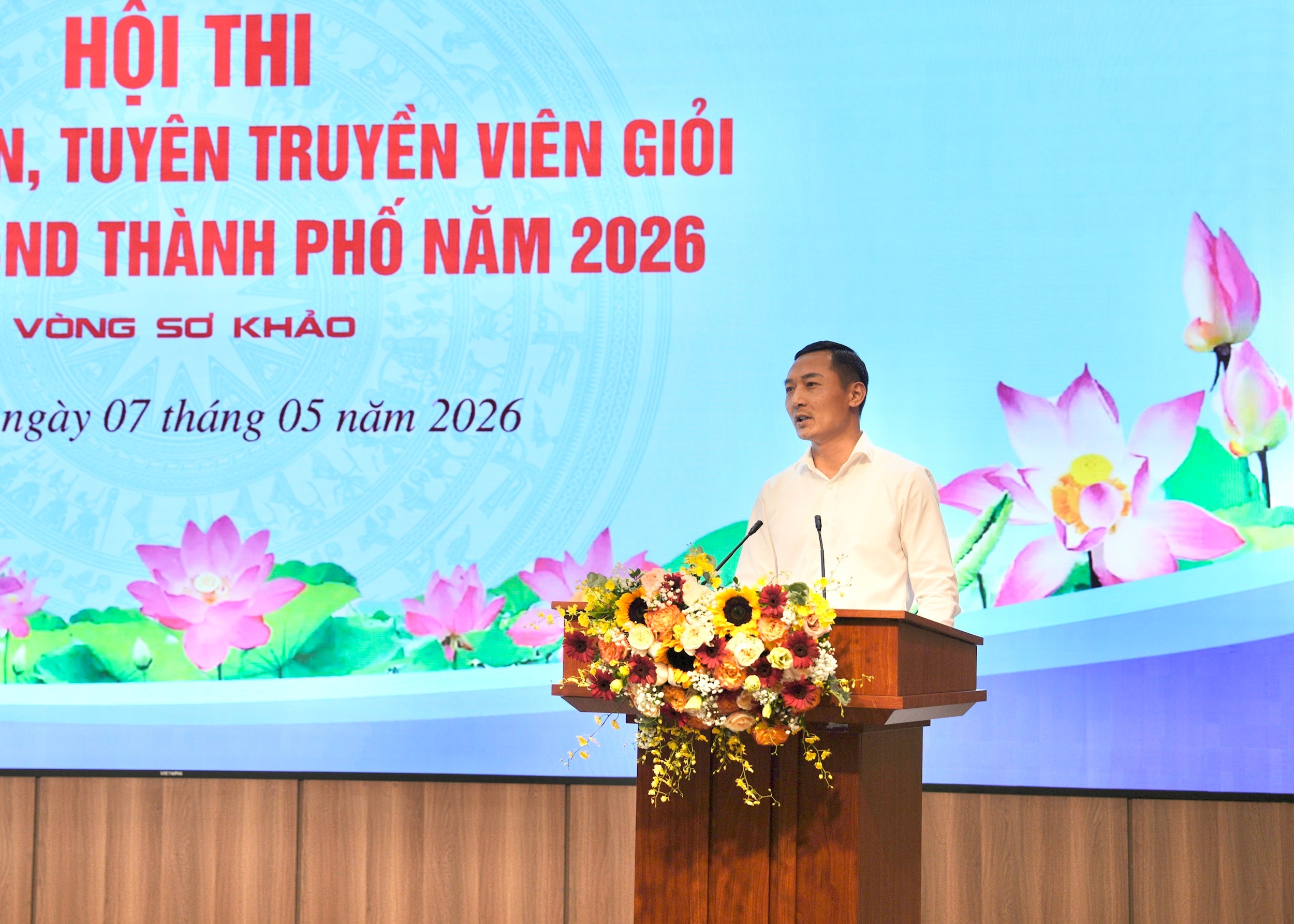 Đảng bộ NHNN Khu vực 1 giành giải Nhất vòng sơ khảo Hội thi Báo cáo viên, tuyên truyền viên giỏi năm 2026 dsc01004.jpg