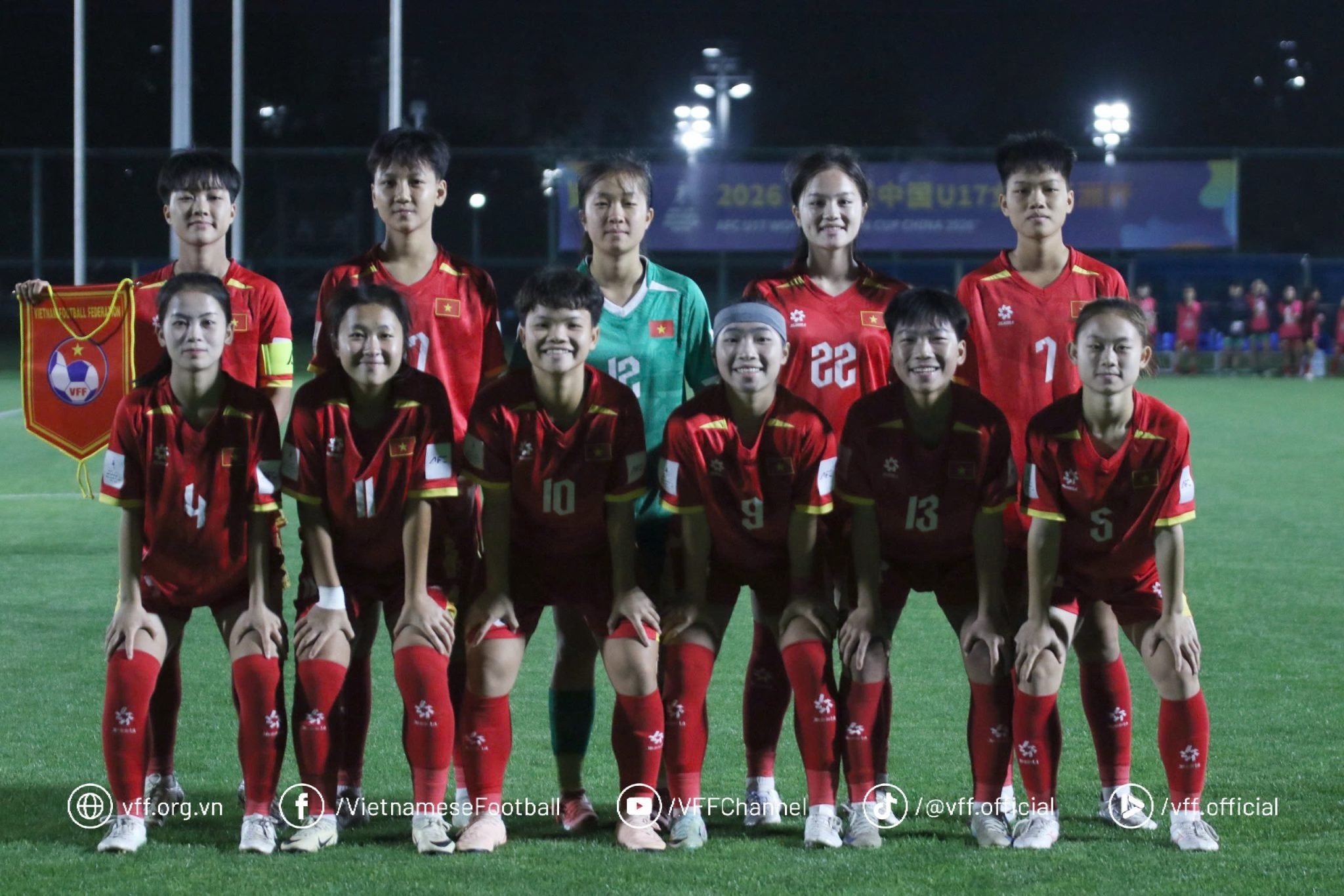 U17 nữ Việt Nam giành quyền vào tứ kết giải châu Á