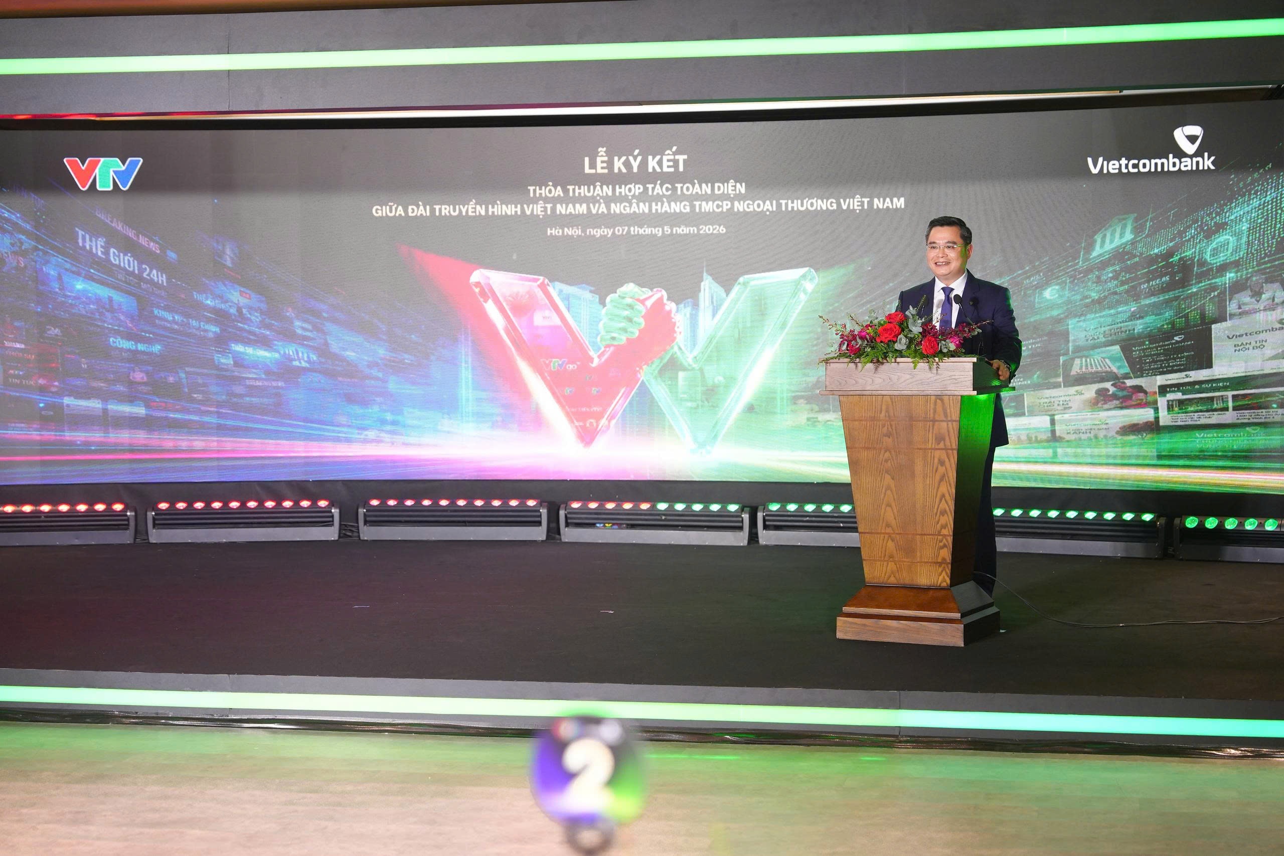 Vietcombank và VTV ký kết hợp tác toàn diện, mở không gian hội tụ giữa truyền thông và tài chính trong kỷ nguyên số
