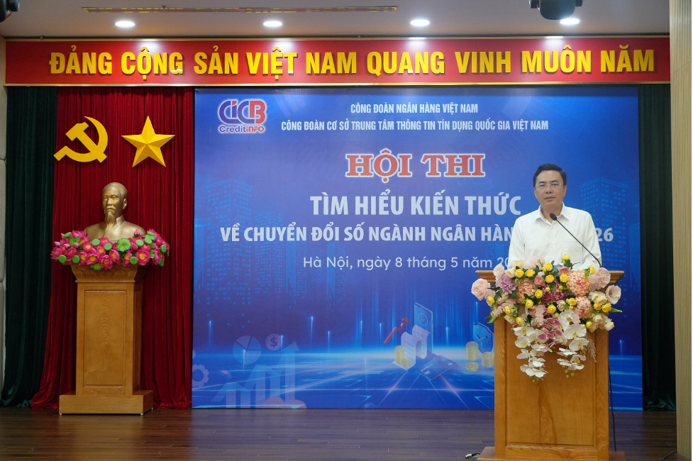 Sôi nổi Hội thi “Tìm hiểu kiến thức về chuyển đổi số ngành Ngân hàng” năm 2026 tại CIC Sôi nổi Hội thi “Tìm hiểu kiến thức về chuyển đổi số ngành Ngân hàng” năm 2026 tại CIC
