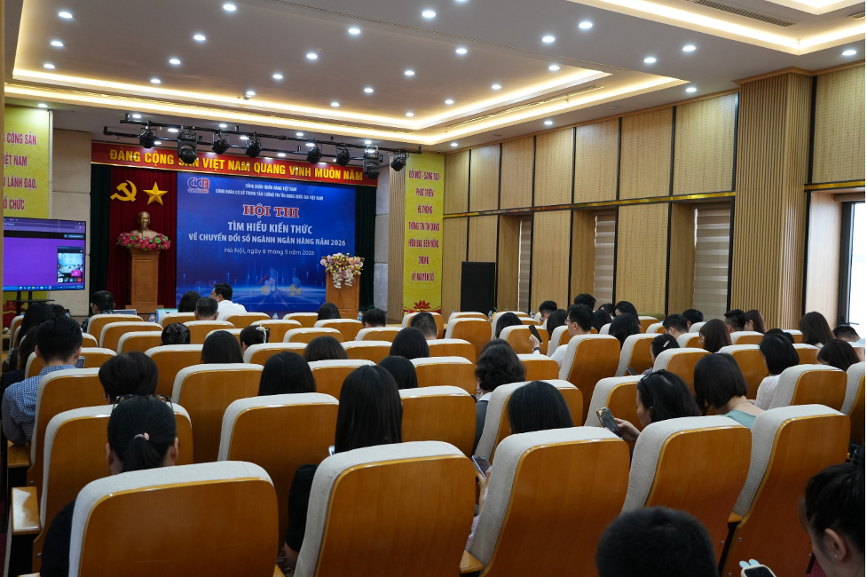 Sôi nổi Hội thi “Tìm hiểu kiến thức về chuyển đổi số ngành Ngân hàng” năm 2026 tại CIC Sôi nổi Hội thi “Tìm hiểu kiến thức về chuyển đổi số ngành Ngân hàng” năm 2026 tại CIC