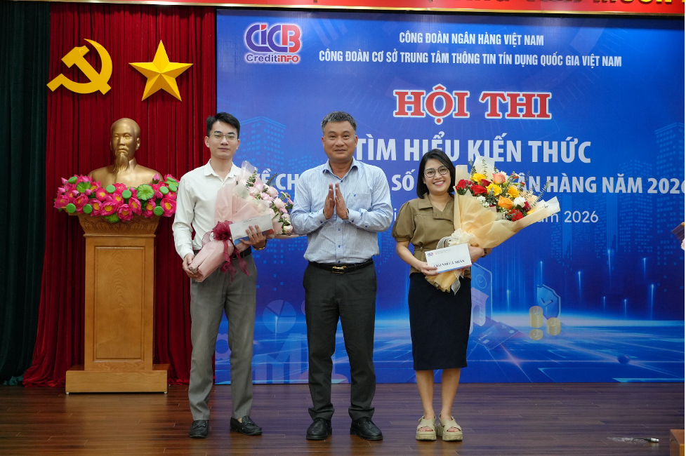 Sôi nổi Hội thi “Tìm hiểu kiến thức về chuyển đổi số ngành Ngân hàng” năm 2026 tại CIC Sôi nổi Hội thi “Tìm hiểu kiến thức về chuyển đổi số ngành Ngân hàng” năm 2026 tại CIC