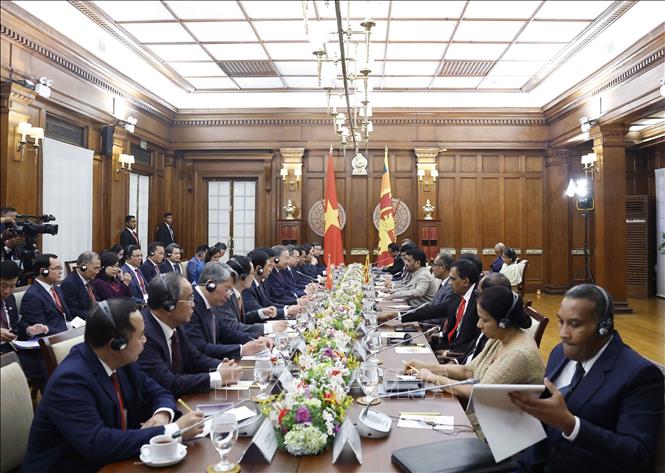 Tổng Bí thư, Chủ tịch nước Tô Lâm hội đàm với Tổng thống Sri Lanka Anura Kumara Dissanayake- Ảnh 2. Tổng Bí thư, Chủ tịch nước Tô Lâm hội đàm với Tổng thống Sri Lanka Anura Kumara Dissanayake- Ảnh 2.