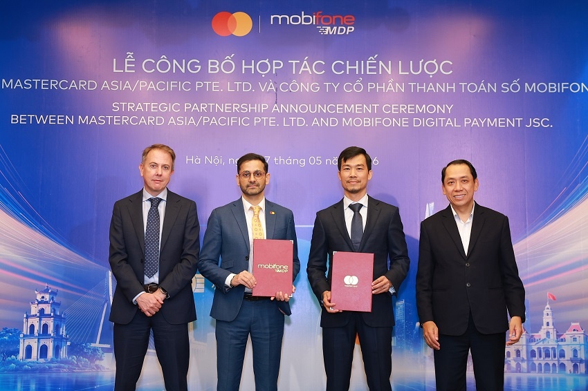 Mastercard và Công ty Cổ phần Thanh toán số - MDP chính thức công bố hợp tác chiến lược.JPG