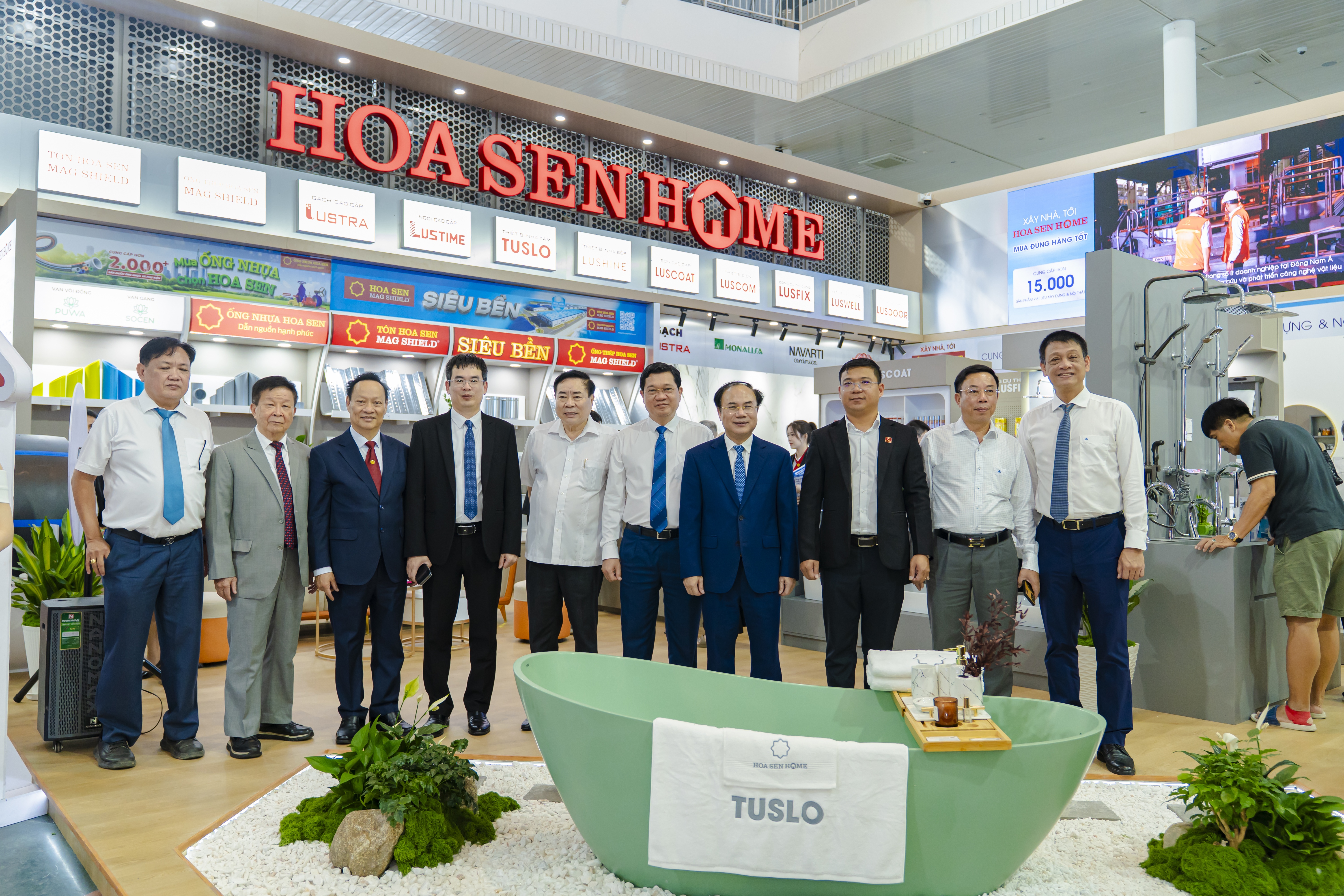 Hoa Sen Home giới thiệu giải pháp tối ưu hành trình xây nhà tại Triển lãm Vietbuild Đà Nẵng 2026