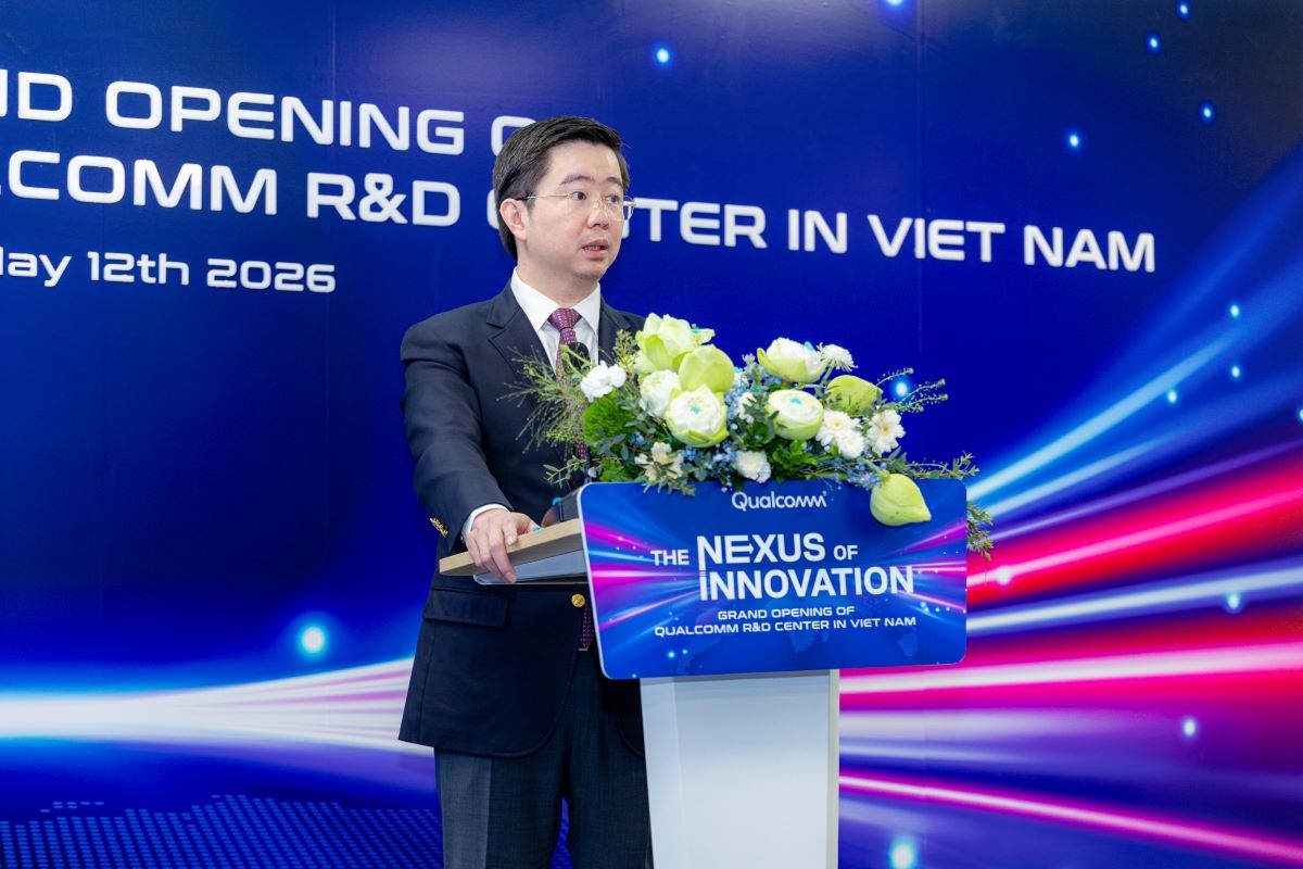 Thứ trưởng Bộ Khoa học và Công nghệ Bùi Hoàng Phương phát biểu tại lễ khai trương Thứ trưởng Bộ Khoa học và Công nghệ Bùi Hoàng Phương phát biểu tại lễ khai trương