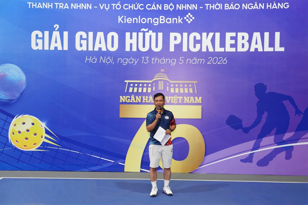 Sôi nổi giải Pickleball giao hữu giữa các đơn vị ngành Ngân hàng Sôi nổi giải Pickleball giao hữu giữa các đơn vị ngành Ngân hàng