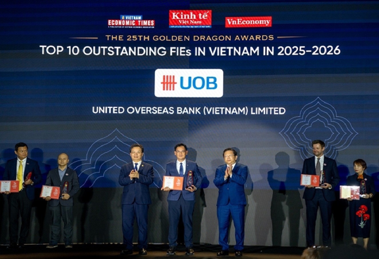 UOB Việt Nam được vinh danh “Ngân hàng tốt nhất cho doanh nghiệp FDI” UOB Việt Nam được vinh danh “Ngân hàng tốt nhất cho doanh nghiệp FDI”