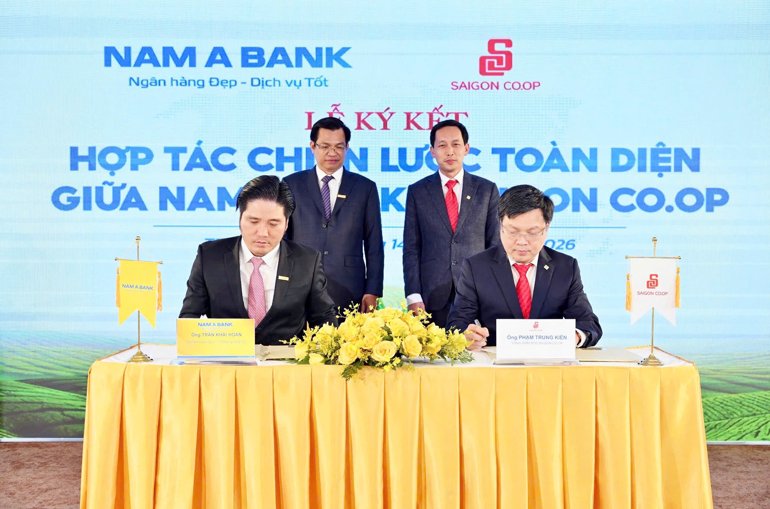 Nam A Bank hợp tác cùng Saigon Co.op phát triển mô hình hệ sinh thái tiêu dùng - tài chính tích hợp