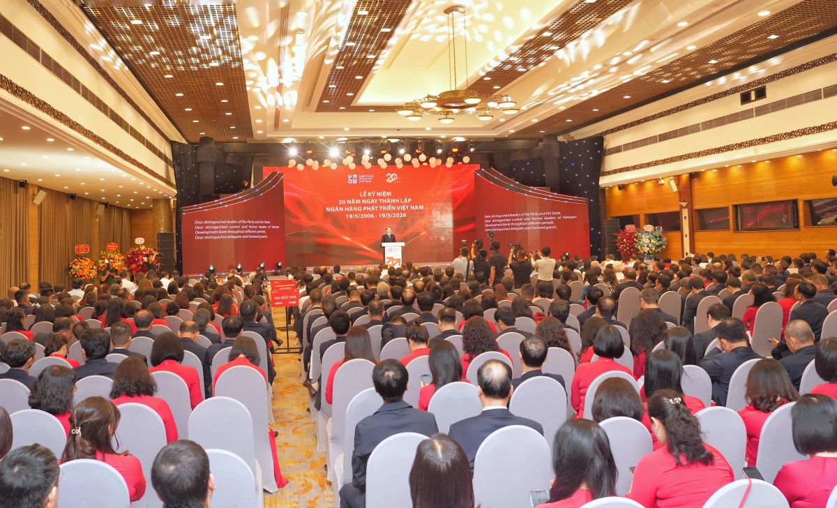 VDB kỷ niệm 20 năm thành lập: Khẳng định vai trò định chế tài chính phát triển của Nhà nước