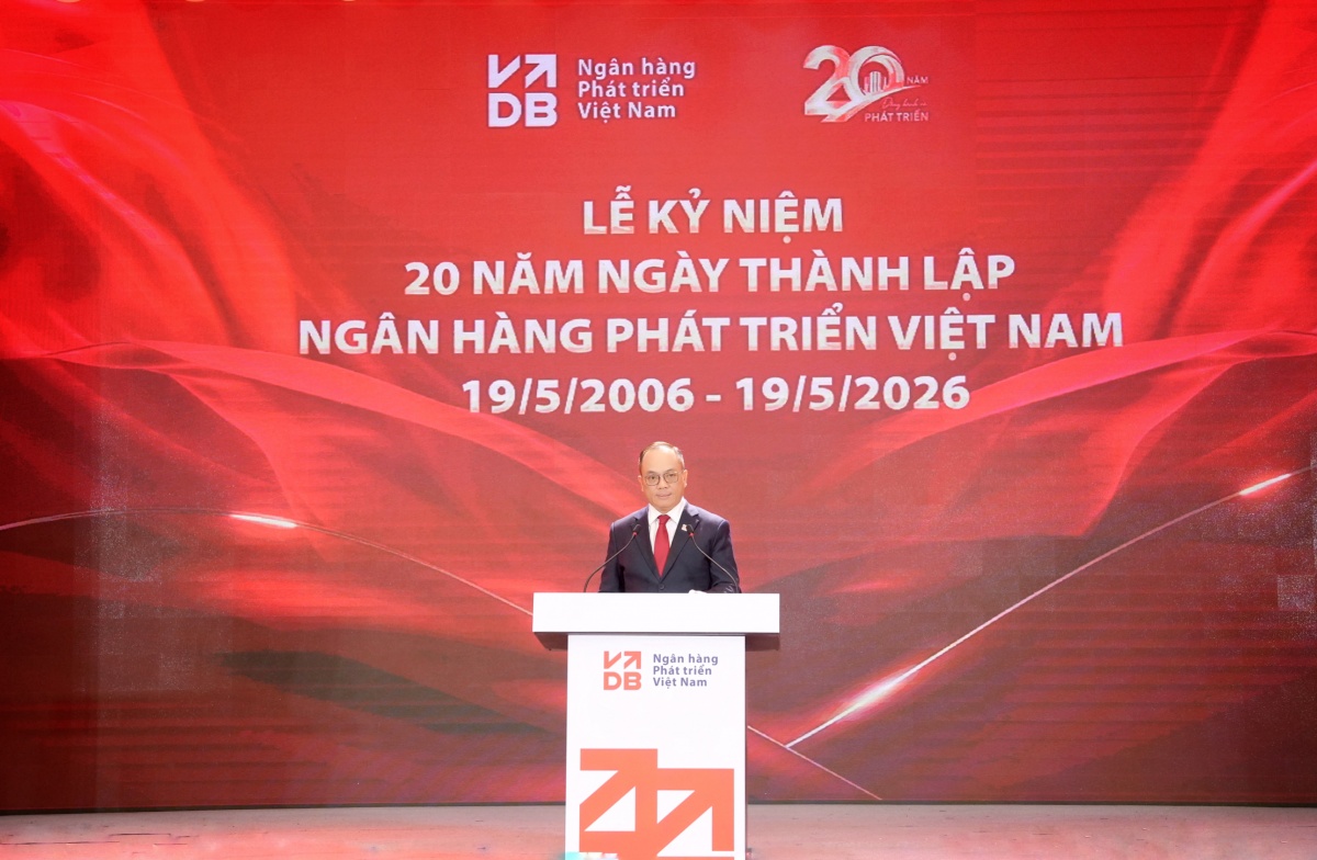 VDB kỷ niệm 20 năm thành lập: Khẳng định vai trò định chế tài chính phát triển của Nhà nước