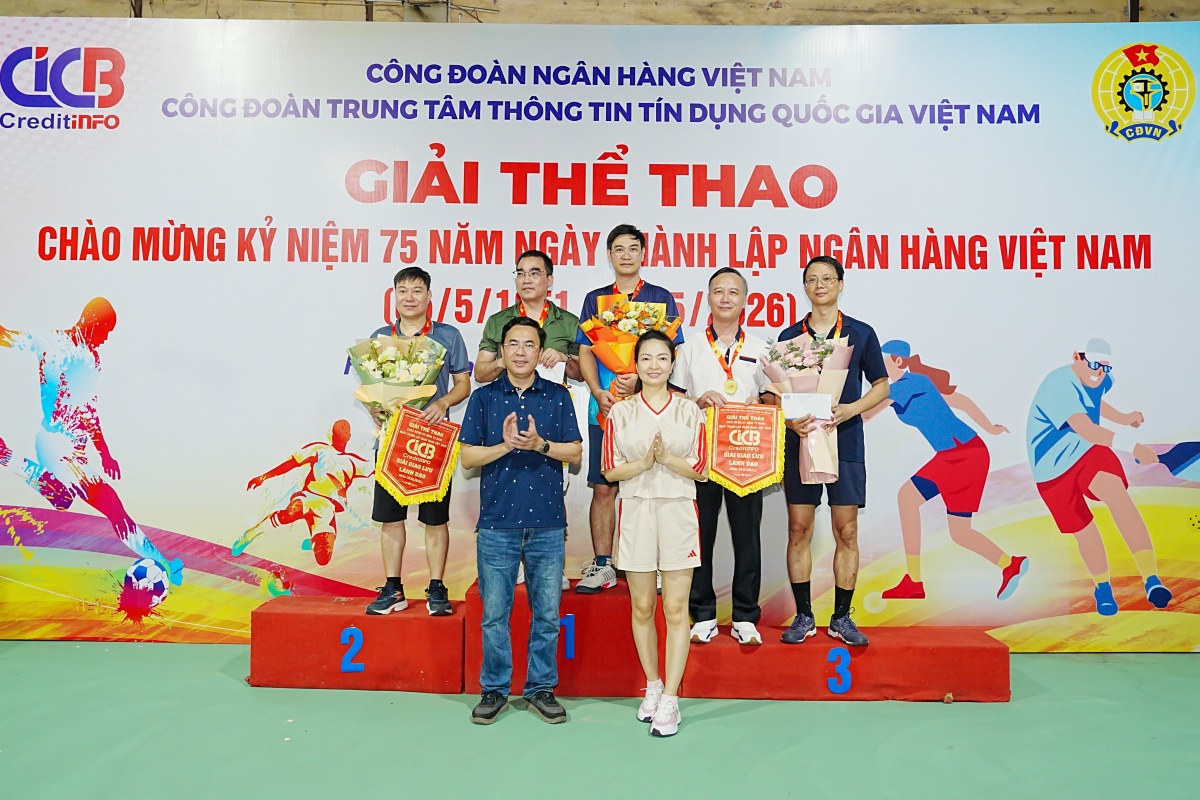 Sôi nổi Giải thể thao chào mừng 75 năm thành lập Ngân hàng Việt Nam