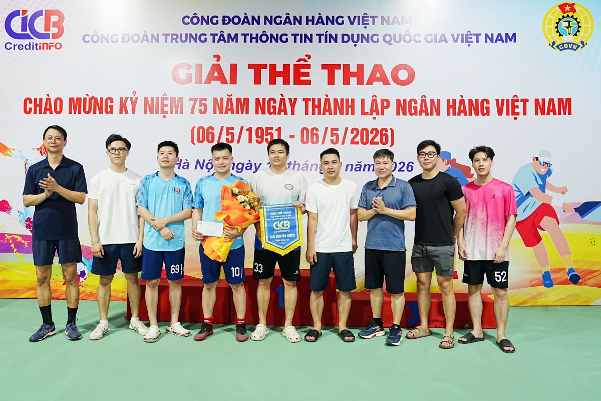 Sôi nổi Giải thể thao chào mừng 75 năm thành lập Ngân hàng Việt Nam