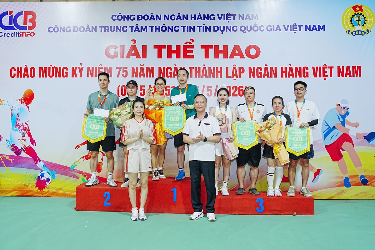 Sôi nổi Giải thể thao chào mừng 75 năm thành lập Ngân hàng Việt Nam