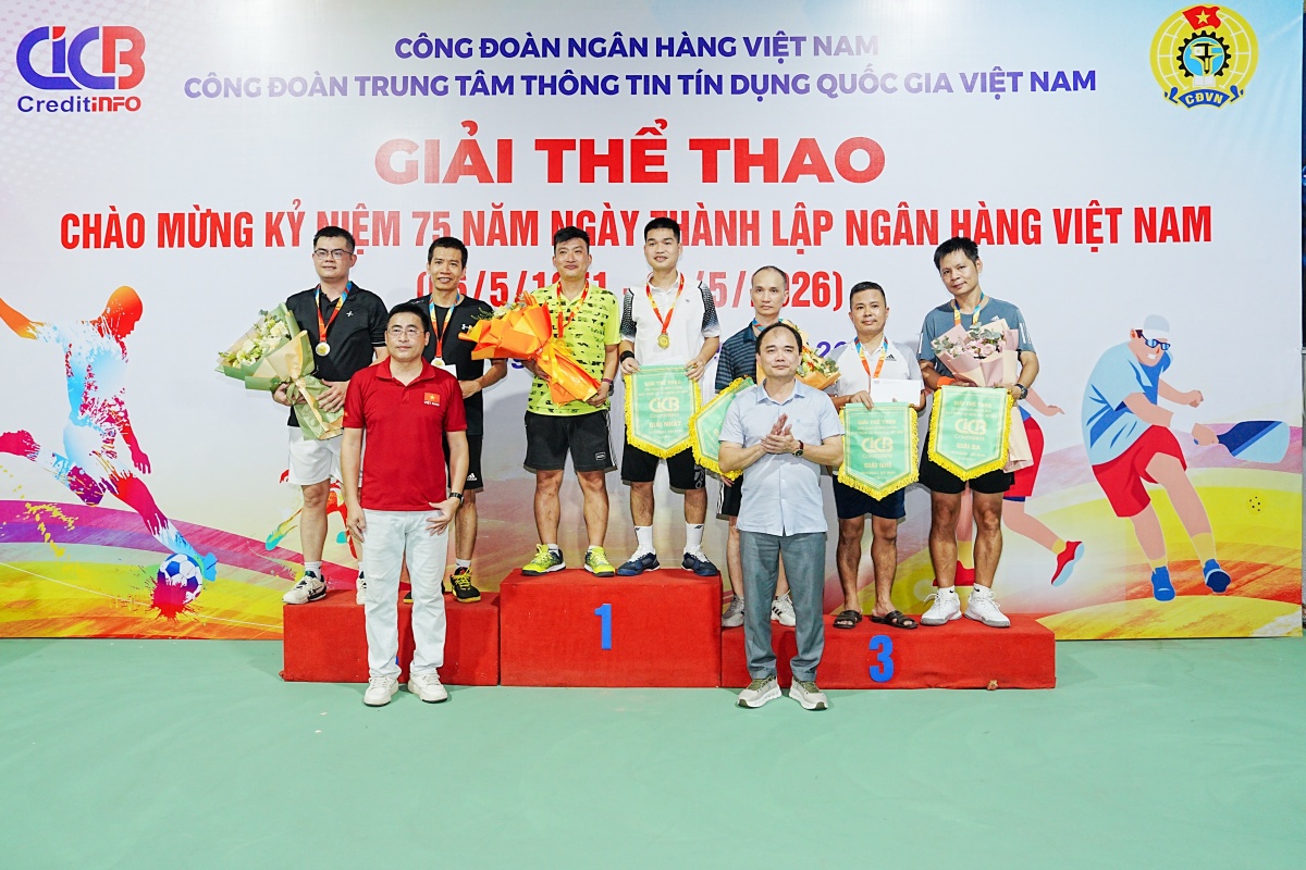 Sôi nổi Giải thể thao chào mừng 75 năm thành lập Ngân hàng Việt Nam