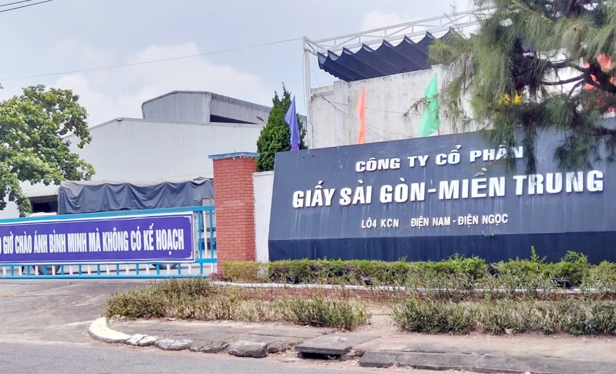 Đà Nẵng yêu cầu xử lý dứt điểm vấn đề môi trường tại Nhà máy giấy Sài Gòn Miền Trung Đà Nẵng yêu cầu xử lý dứt điểm vấn đề môi trường tại Nhà máy giấy Sài Gòn Miền Trung