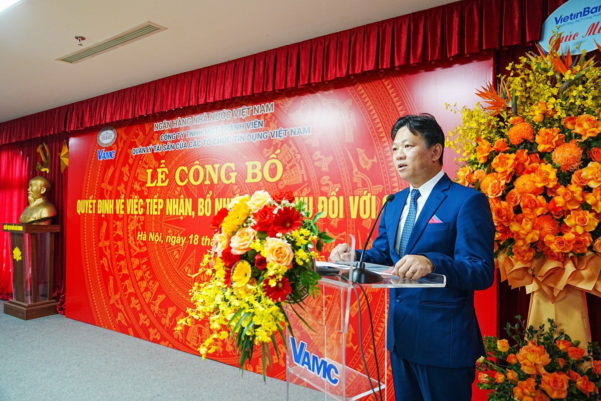 Bổ nhiệm ông Nguyễn Hoài Đức giữ chức vụ Phó Tổng Giám đốc VAMC Bổ nhiệm ông Nguyễn Hoài Đức giữ chức vụ Phó Tổng Giám đốc VAMC