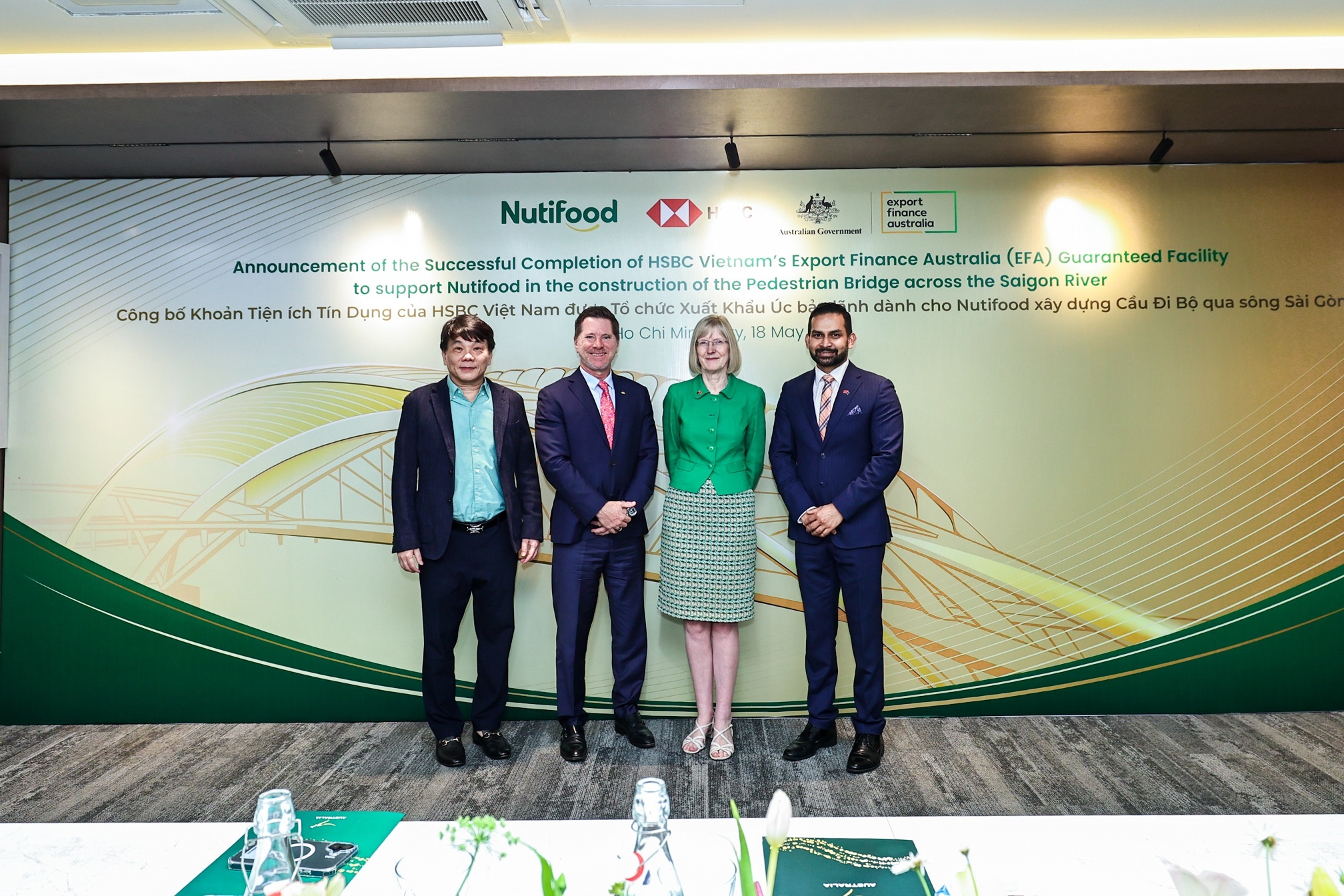 HSBC thu xếp tiện ích tín dụng cho dự án cầu đi bộ của Nutifood HSBC thu xếp tiện ích tín dụng cho dự án cầu đi bộ của Nutifood