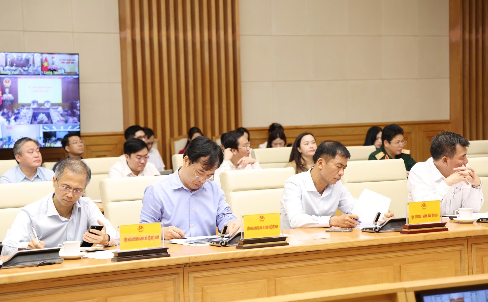 Các đại biểu dự Hội nghị - Ảnh: VGP/Gia Huy Các đại biểu dự Hội nghị - Ảnh: VGP/Gia Huy