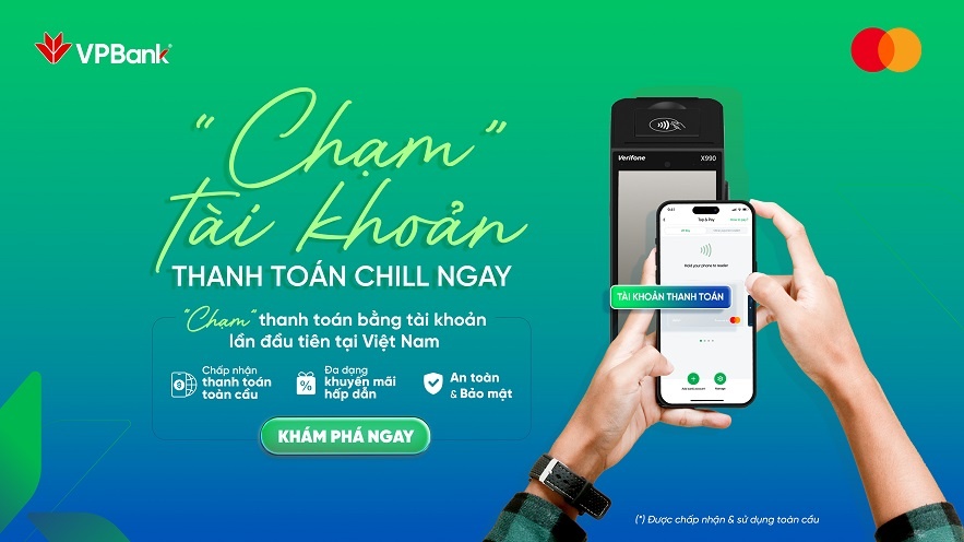VPBank và Mastercard ra mắt giải pháp “Thanh toán bằng tài khoản” VPBank và Mastercard ra mắt giải pháp “Thanh toán bằng tài khoản”