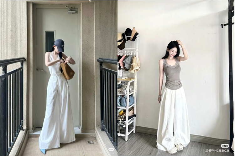 Quần ống rộng mặc với áo gì để nhìn cao và sang hơn? Quần ống rộng mặc với áo gì để nhìn cao và sang hơn?