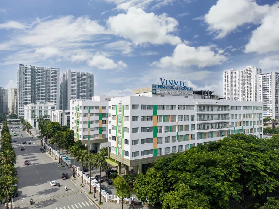 Toàn cảnh bệnh viện Vinmec Times City. Toàn cảnh bệnh viện Vinmec Times City.