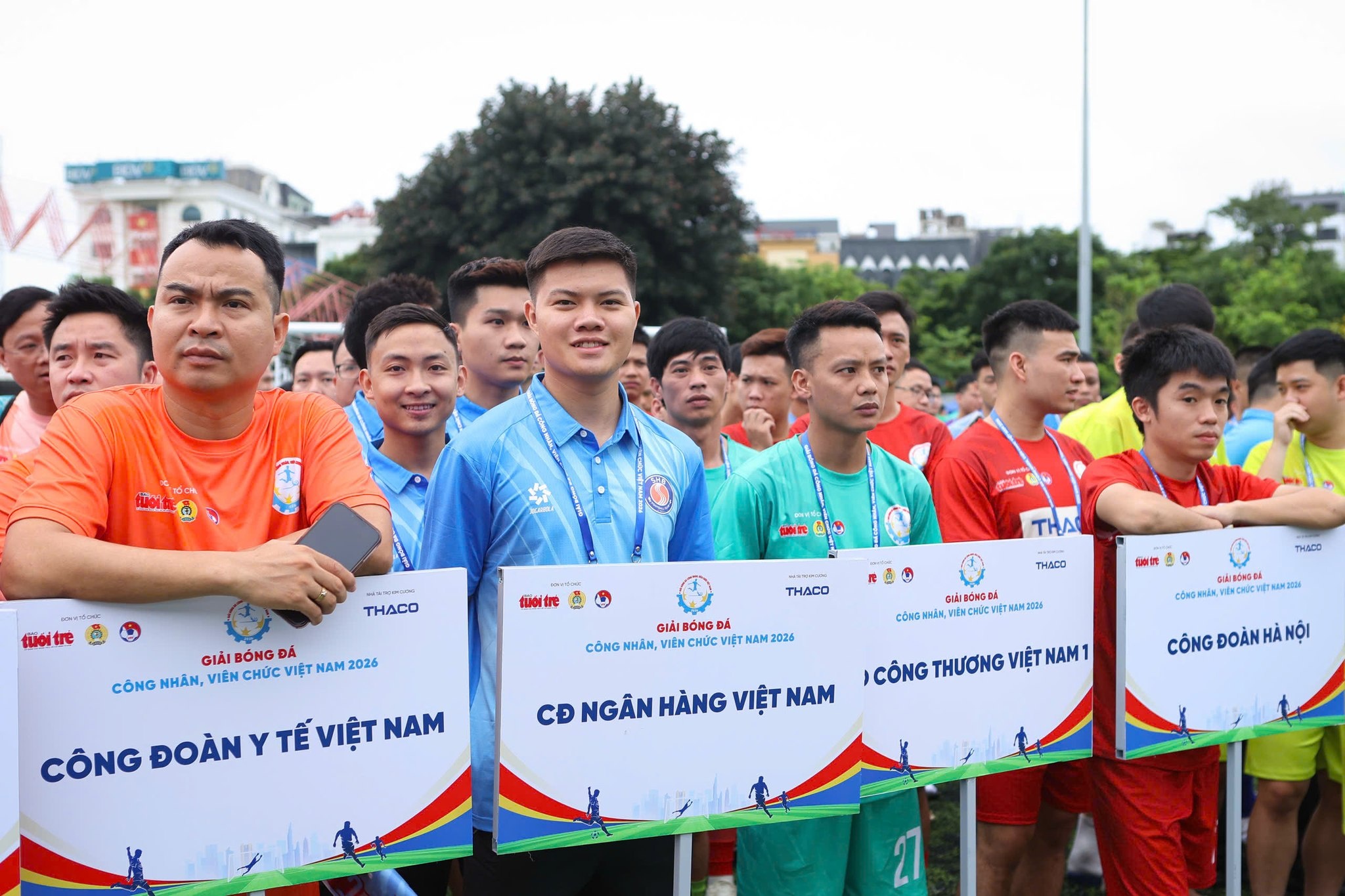 Khai mạc Giải bóng đá Công nhân, viên chức Việt Nam năm 2026