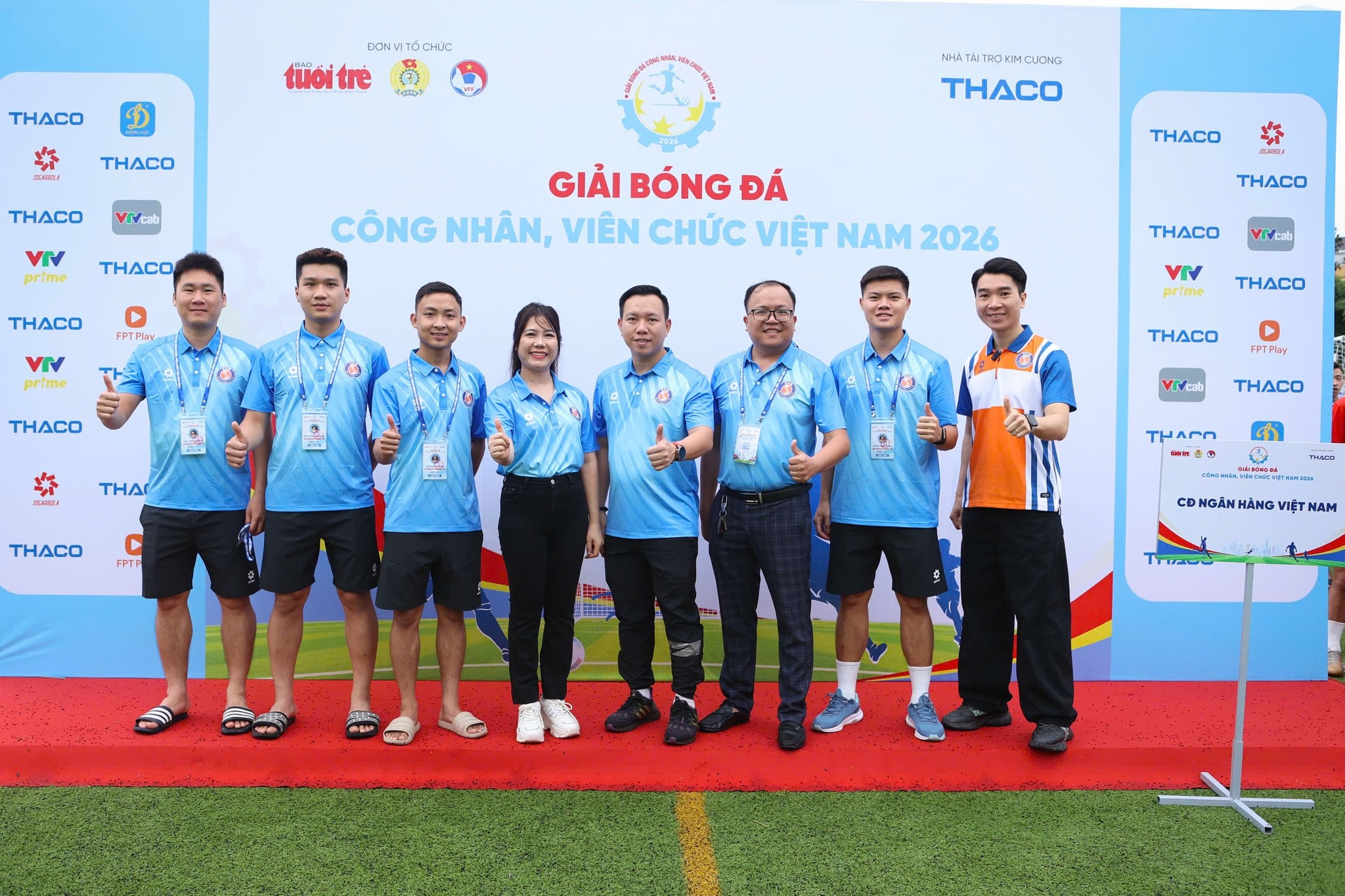 Khai mạc Giải bóng đá Công nhân, viên chức Việt Nam năm 2026