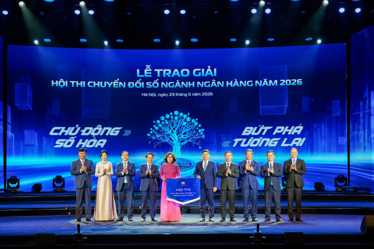 Vietcombank đạt giải Đặc biệt tại Hội thi Chuyển đổi số ngành Ngân hàng năm 2026 Vietcombank đạt giải Đặc biệt tại Hội thi Chuyển đổi số ngành Ngân hàng năm 2026