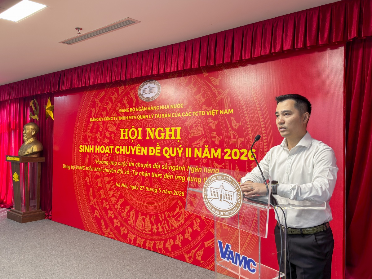 Đảng bộ VAMC đẩy mạnh chuyển đổi số từ nhận thức đến hành động thực tiễn
