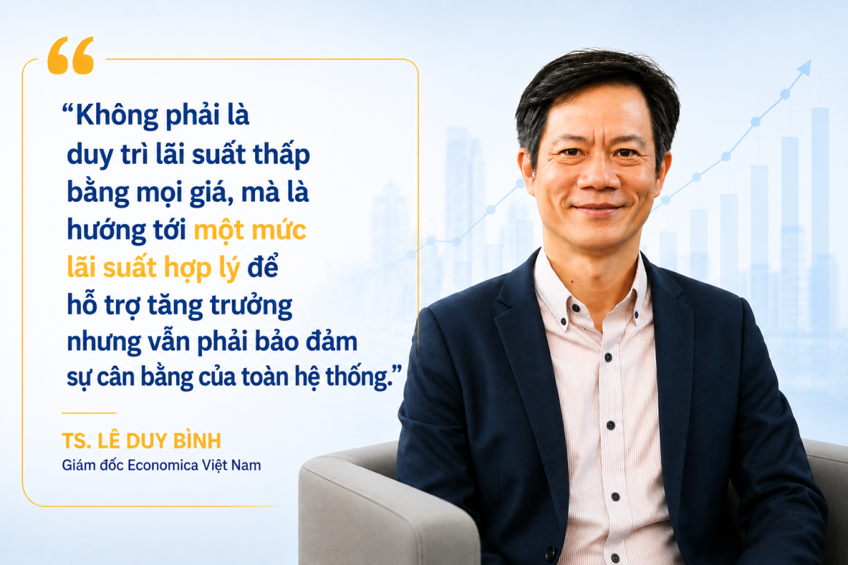 Hướng tới mặt bằng lãi suất hợp lý thay vì thấp bằng mọi giá Hướng tới mặt bằng lãi suất hợp lý thay vì thấp bằng mọi giá