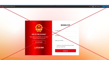 Khuyến cáo hành vi giả mạo Bộ Tài chính để lừa đảo trên không gian mạng