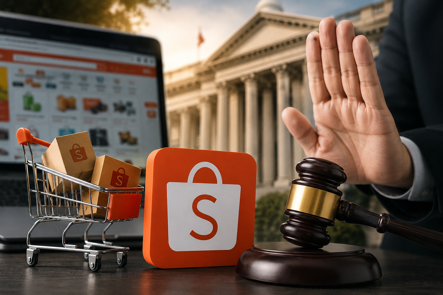 Shopee bị cơ quan chức năng “tuýt còi”, hoãn áp dụng phí mới với hàng trăm nghìn nhà bán hàng