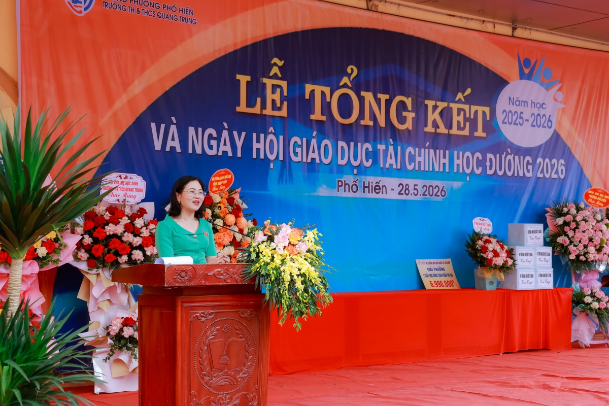 Lan tỏa kiến thức quản lý tài chính cho học sinh tại Hưng Yên