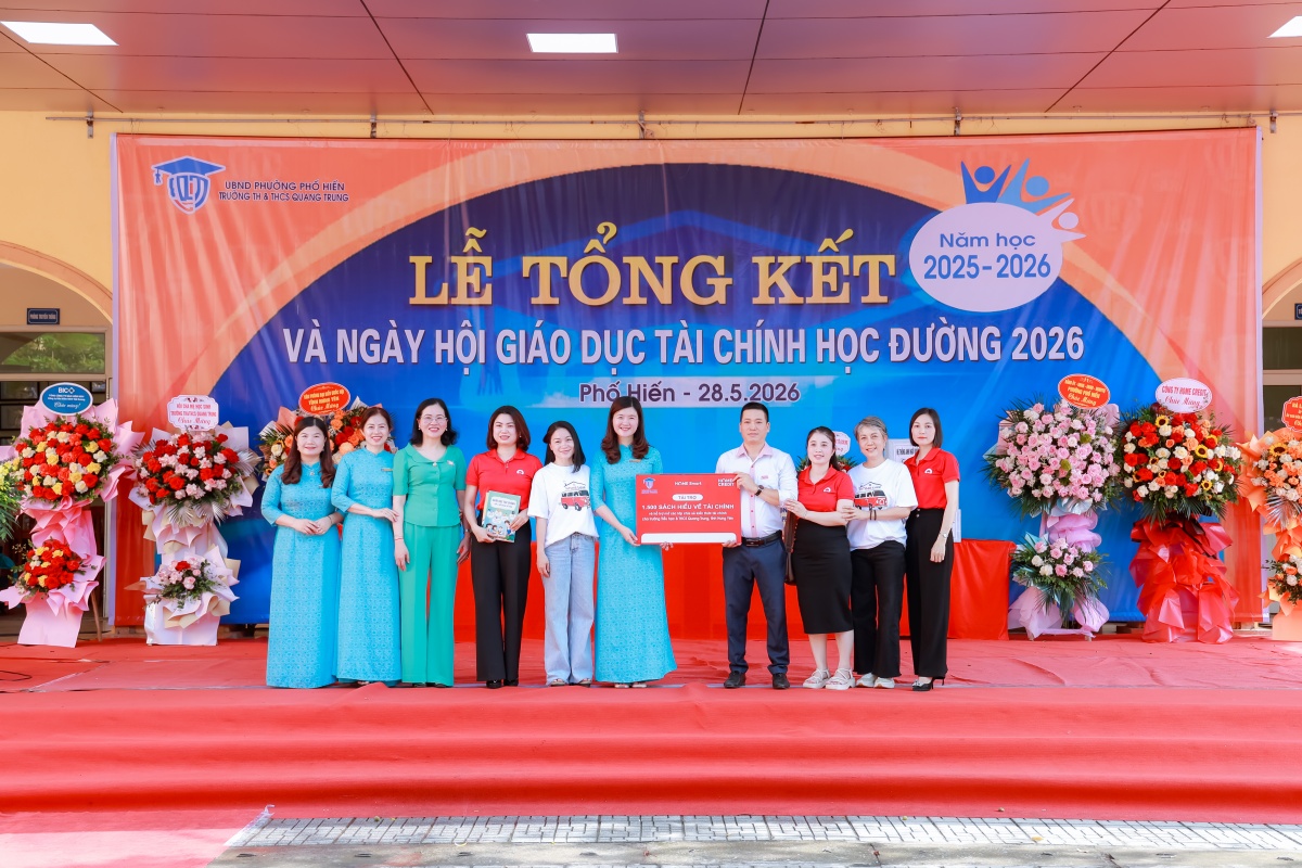 Lan tỏa kiến thức quản lý tài chính cho học sinh tại Hưng Yên