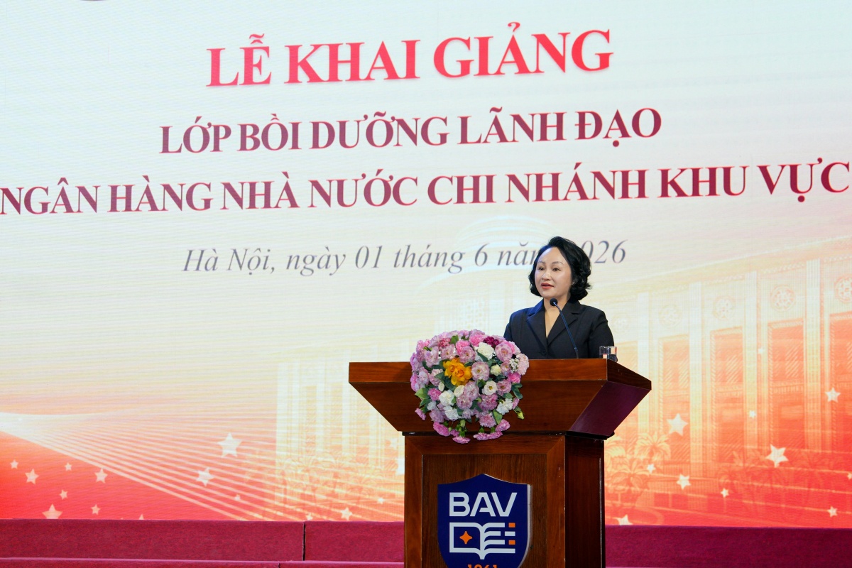 Khai giảng Lớp bồi dưỡng Lãnh đạo Ngân hàng Nhà nước chi nhánh khu vực Khai giảng Lớp bồi dưỡng Lãnh đạo Ngân hàng Nhà nước chi nhánh khu vực