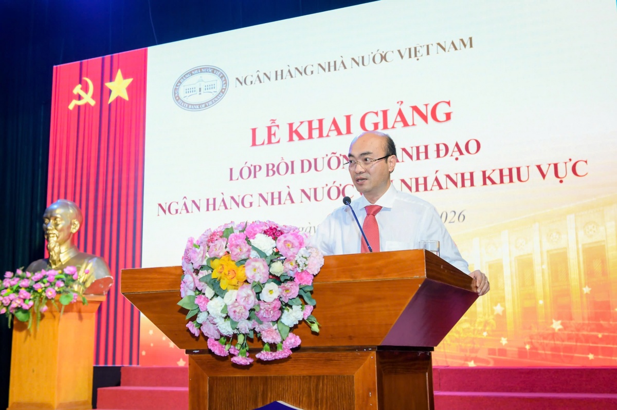 Khai giảng Lớp bồi dưỡng Lãnh đạo Ngân hàng Nhà nước chi nhánh khu vực Khai giảng Lớp bồi dưỡng Lãnh đạo Ngân hàng Nhà nước chi nhánh khu vực