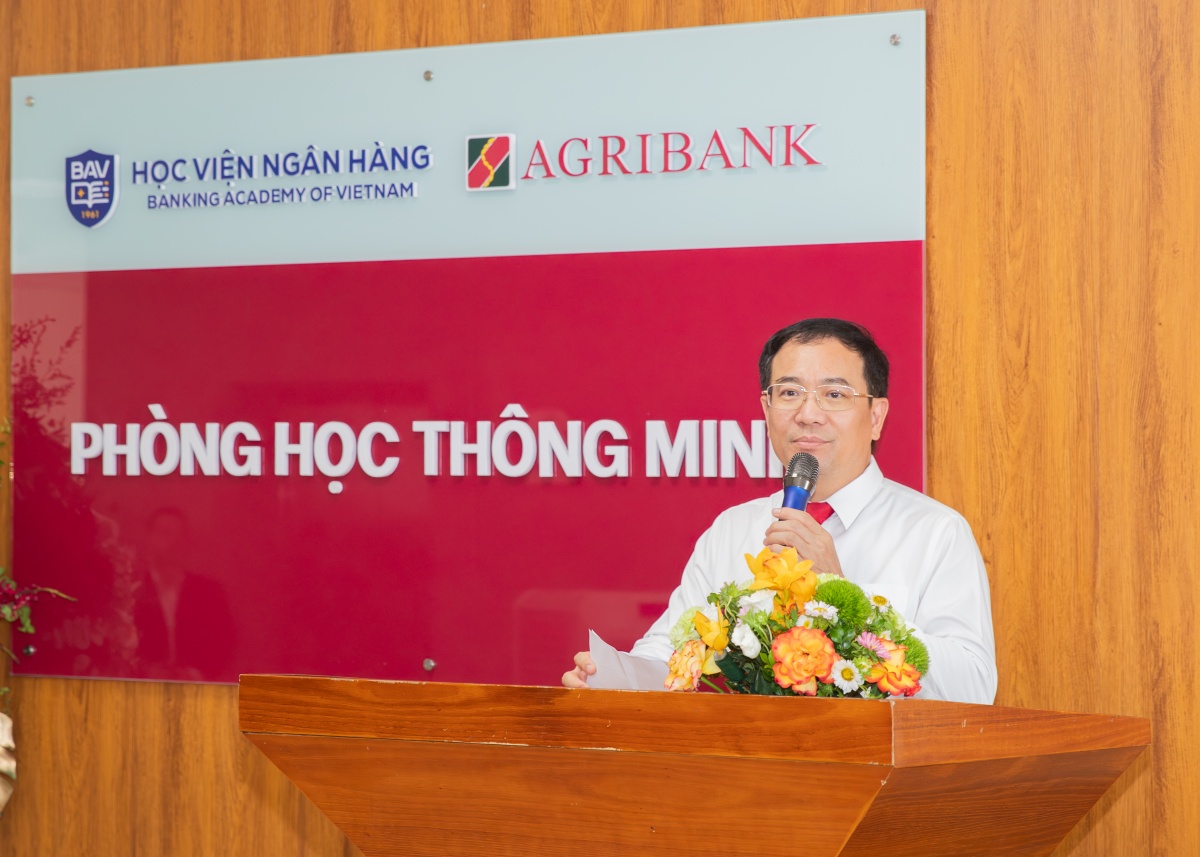 Agribank tiếp sức Học viện Ngân hàng xây dựng môi trường học tập hiện đại