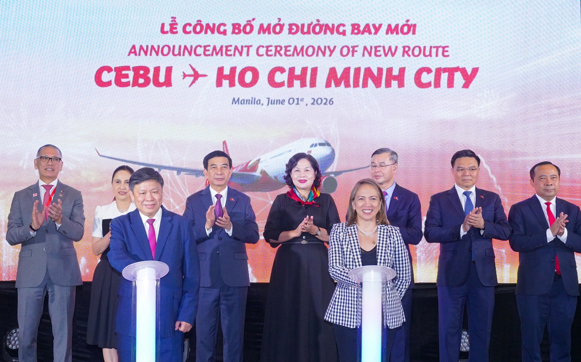 Vietjet mở rộng mạng bay ASEAN với đường bay thẳng TP. Hồ Chí Minh - Cebu