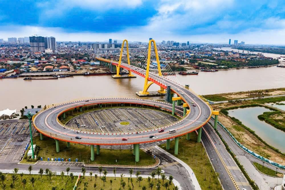 Cầu Hoàng Gia kết nối đô thị đảo tới nội đô Hải Phòng chỉ trong 5 phút di chuyển Cầu Hoàng Gia kết nối đô thị đảo tới nội đô Hải Phòng chỉ trong 5 phút di chuyển