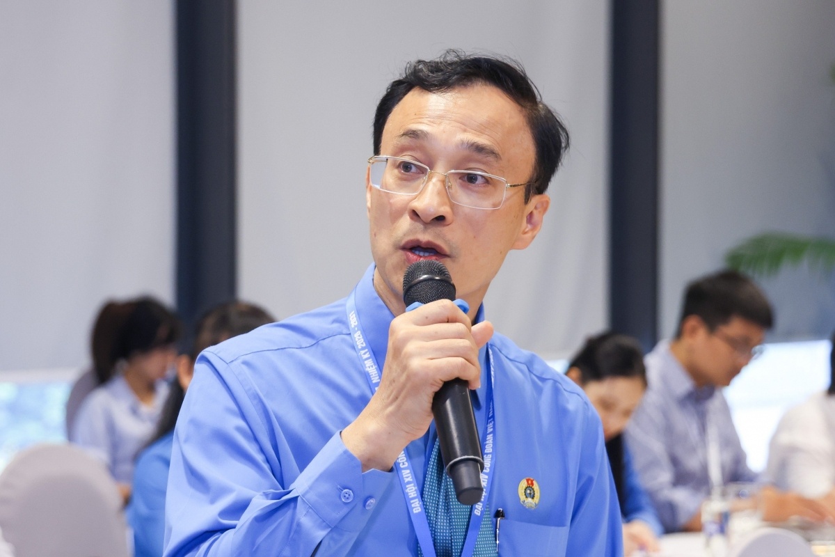 Ông Ngô Ngọc Vinh, Chủ tịch Công đoàn, Công ty TNHH Điện Stanley Việt Nam, Liên đoàn lao động thành phố Hà Nội