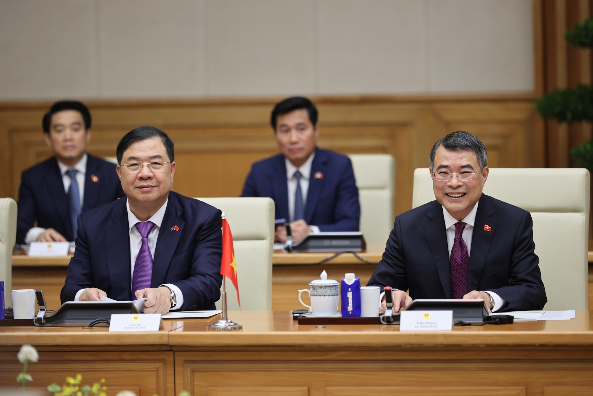 Việt Nam luôn kề vai sát cánh hỗ trợ Lào hiện thực hoá các mục tiêu chiến lược đã đề ra- Ảnh 6. Việt Nam luôn kề vai sát cánh hỗ trợ Lào hiện thực hoá các mục tiêu chiến lược đã đề ra- Ảnh 6.