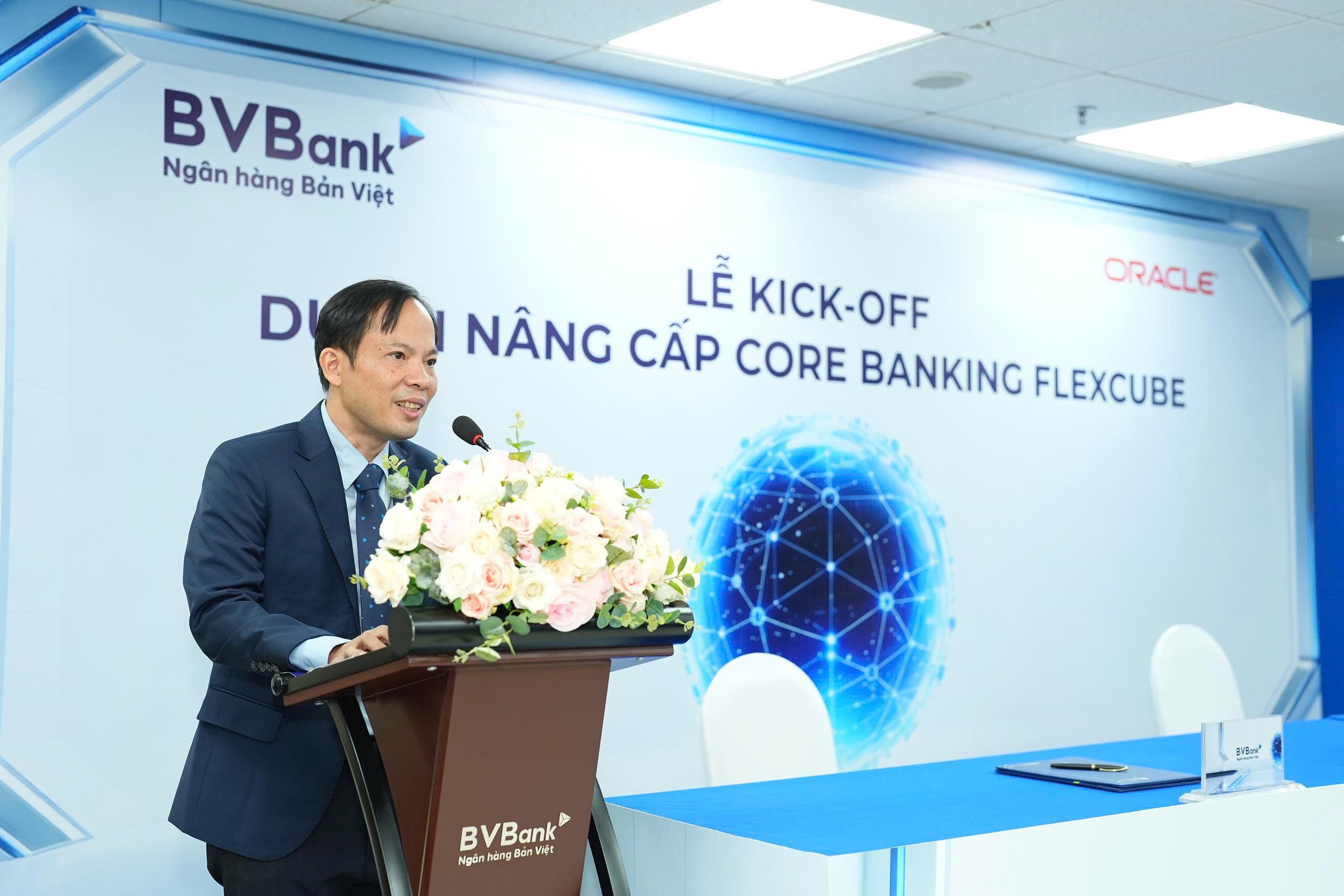 Ông Phan Việt Hải - Phó tổng Giám đốc BVBank phát biểu tại lễ ký kết Ông Phan Việt Hải - Phó tổng Giám đốc BVBank phát biểu tại lễ ký kết