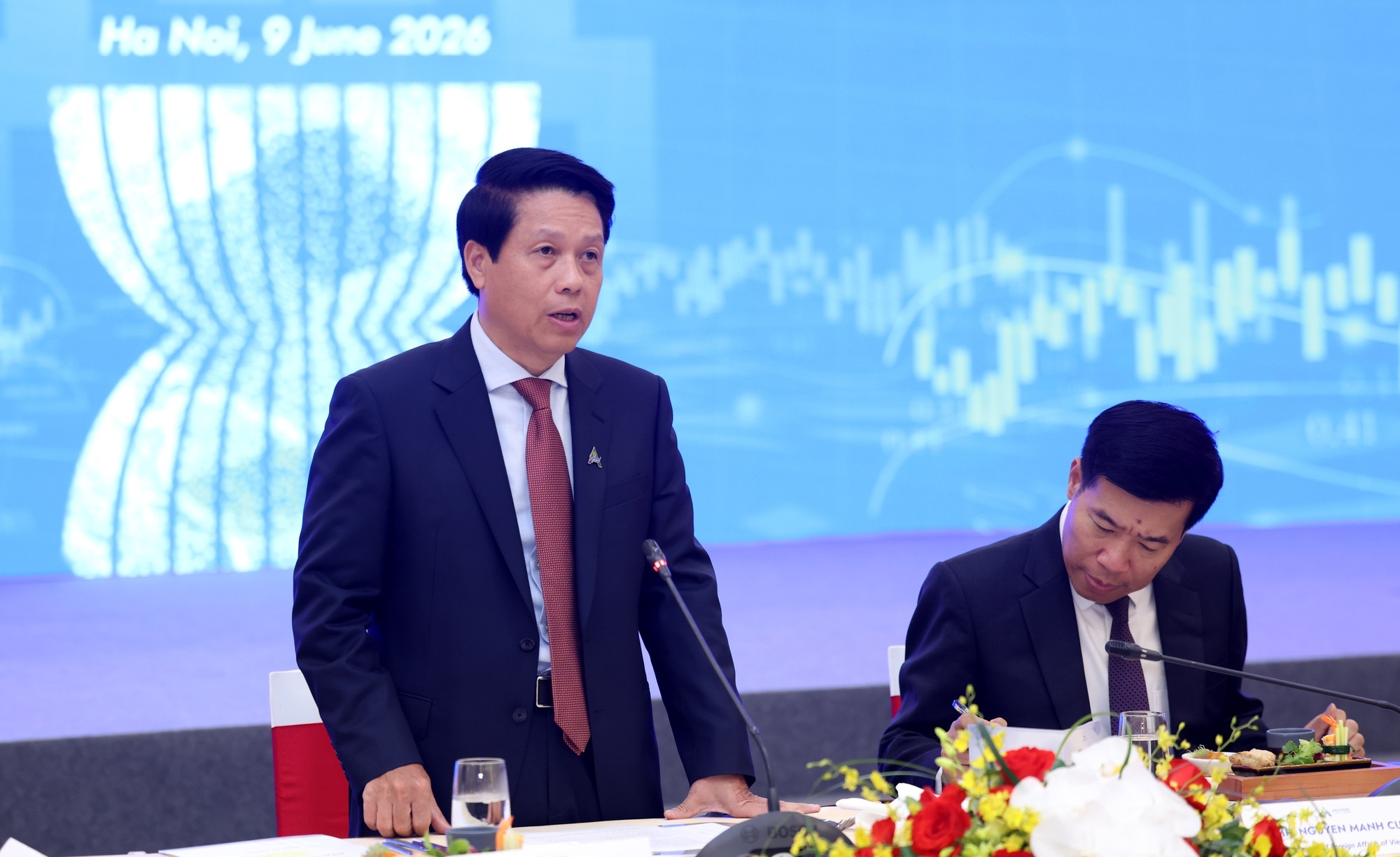 Phó Thống đốc Ngân hàng Nhà nước Phạm Tiến Dũng phát biểu tại Tọa đàm - Ảnh VGP/Đức Tuân