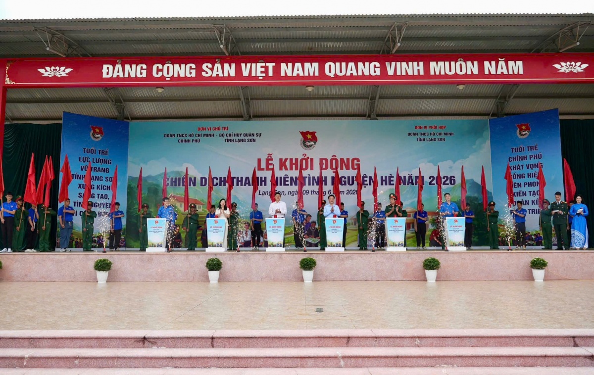 Tuổi trẻ Chính phủ lan tỏa sức trẻ tình nguyện nơi biên cương Lạng Sơn
