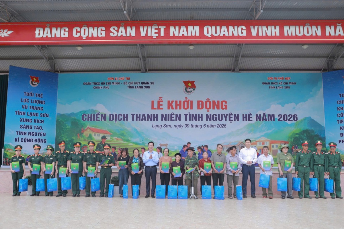 Tuổi trẻ Chính phủ lan tỏa sức trẻ tình nguyện nơi biên cương Lạng Sơn