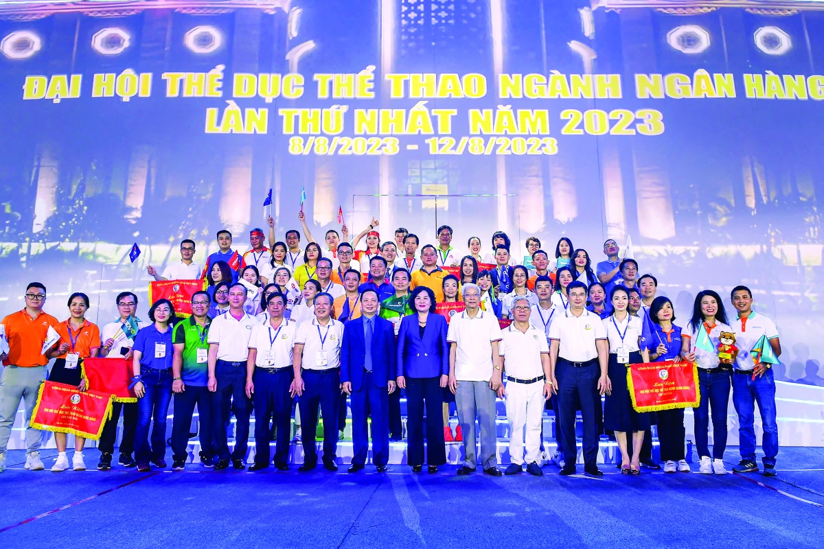 Công đoàn Ngân hàng Việt Nam: Đồng hành cùng sự phát triển của ngành Ngân hàng Công đoàn Ngân hàng Việt Nam: Đồng hành cùng sự phát triển của ngành Ngân hàng