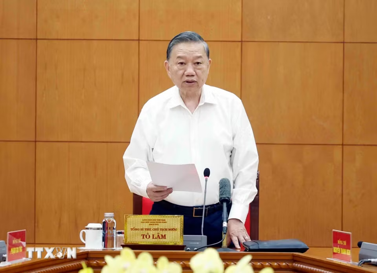 Tổng Bí thư, Chủ tịch nước Tô Lâm: Bảo vệ môi trường và thích ứng với biến đổi khí hậu là một trong những trụ cột của mô hình phát triển mới